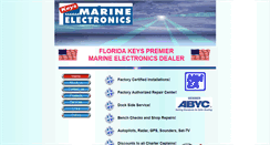 Desktop Screenshot of keysmarineelectronics.com